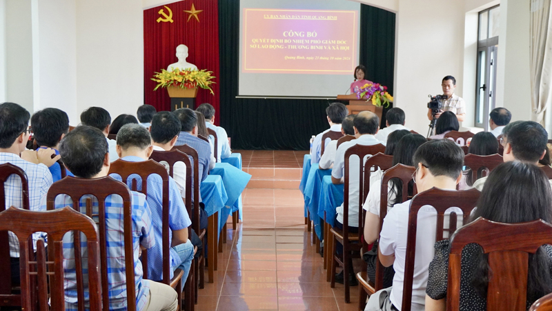 Quang cảnh buổi lễ.
