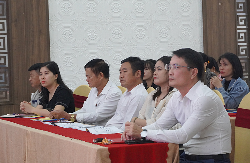 Các đại biểu dự lớp tập huấn.