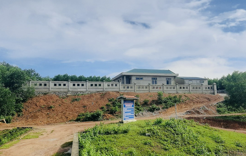 Ảnh: - Công Công trình cấp nước sinh hoạt cụm xã phía Tây huyện Lệ Thủy đặt tại thôn Phú Hòa, xã Phú Thủy.