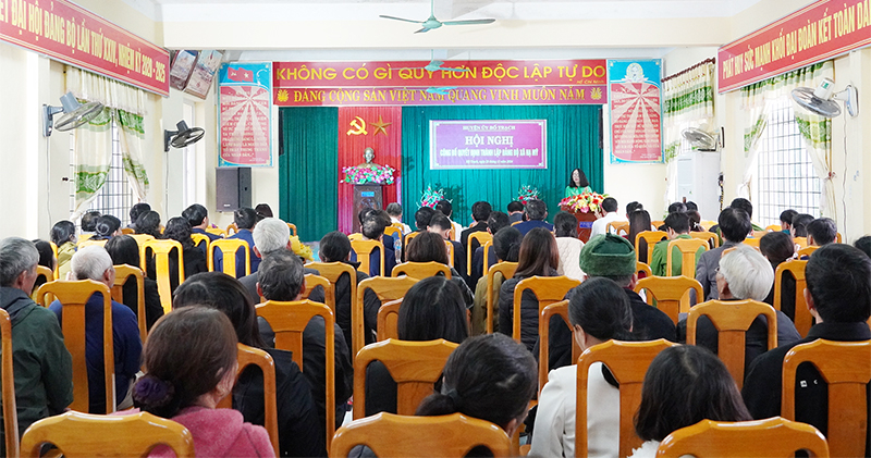Quang cảnh hội nghị.