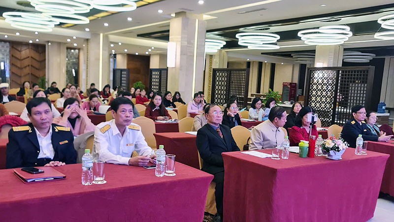Các đại biểu tham gia lớp tập huấn.