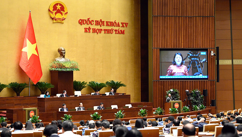 Quang cảnh phiên thảo luận