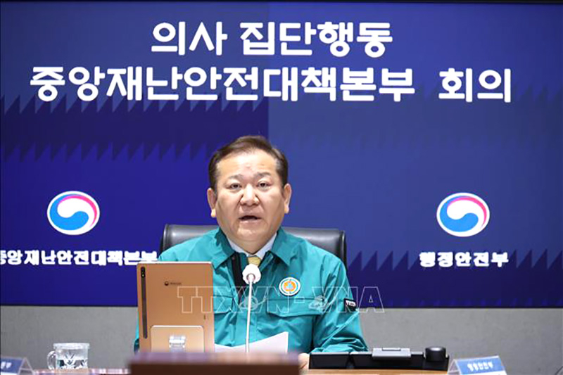 Bộ trưởng Nội vụ Hàn Quốc Lee Sang-min. Ảnh: YONHAP/TTXVN