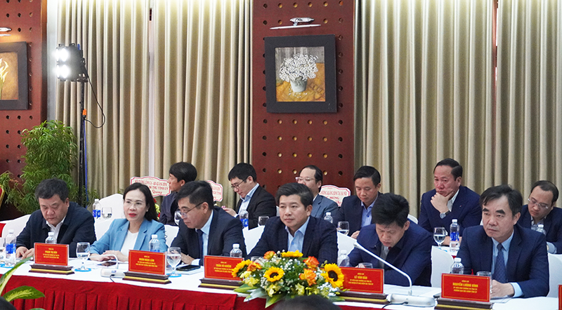 Các đạo biểu tham  dự buổi gặp mặt.
