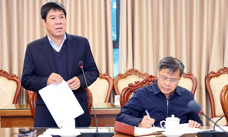 Cục trưởng Cục Quản lý chất lượng Huỳnh Văn Chương thông tin về kỳ thi tốt nghiệp THPT năm 2025.