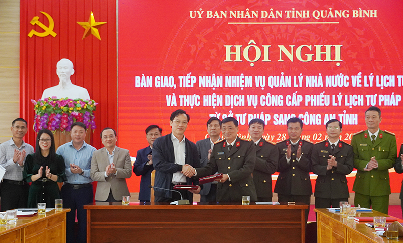 hiệm vụ quản lý nhà nước về LLTP và thực hiện dịch vụ công cấp Phiếu LLTP