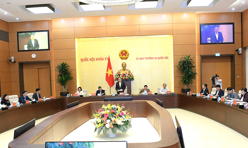 Toàn cảnh phiên họp.