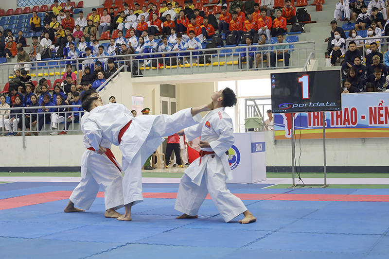 Giải vô địch quốc gia Karate khu vực miền Trung-Tây Nguyên năm 2025 tổ chức tại Quảng Bình. 