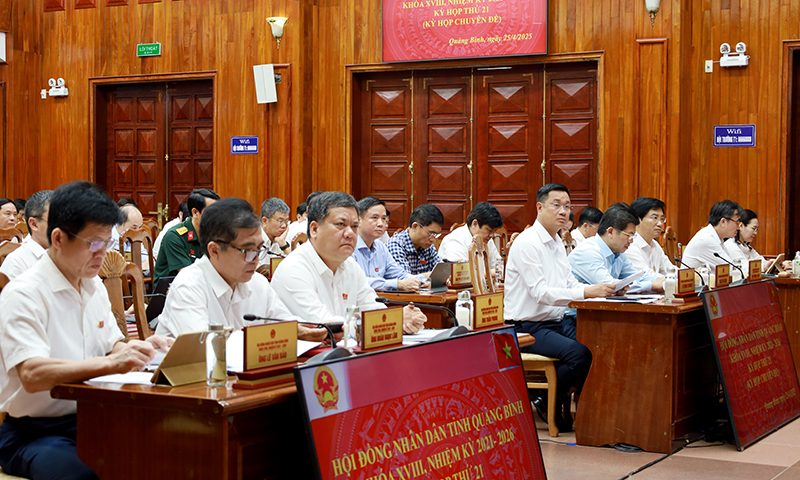 Đồng chí Bí thư Tỉnh ủy Lê Ngọc Quang tham dự kỳ họp.