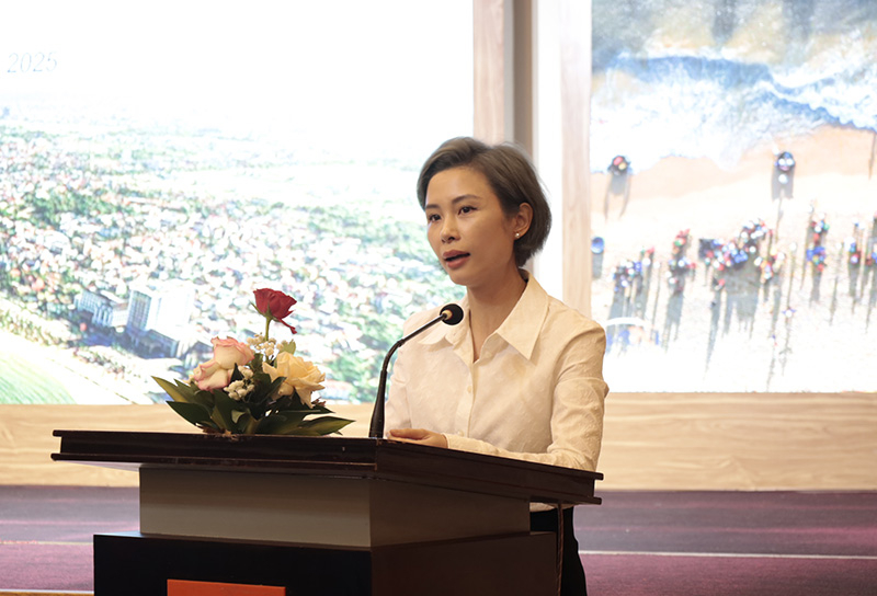 Góp ý tham luận của đại diện Tập đoàn Trường Thịnh phát biểu tại hội nghị. 