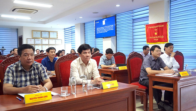 ại biểu dự hội nghị tại điểm cầu Quảng Bình