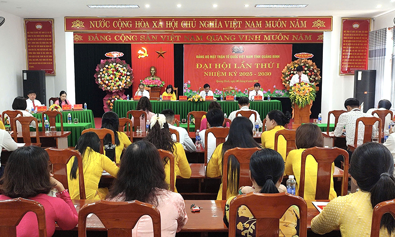 Quang cảnh đại hội.
