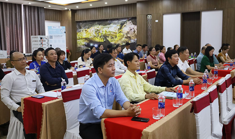 Các đại biểu tham dự tập huấn.