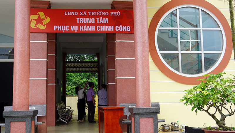 Công tác chuẩn bị tại xã Mai Thủy, nơi đặt trụ sở UBND, HĐND xã Trường Phú cơ bản hoàn thành, sẵn sàng vận hành bộ máy chính quyền vào ngày 1/7/2025