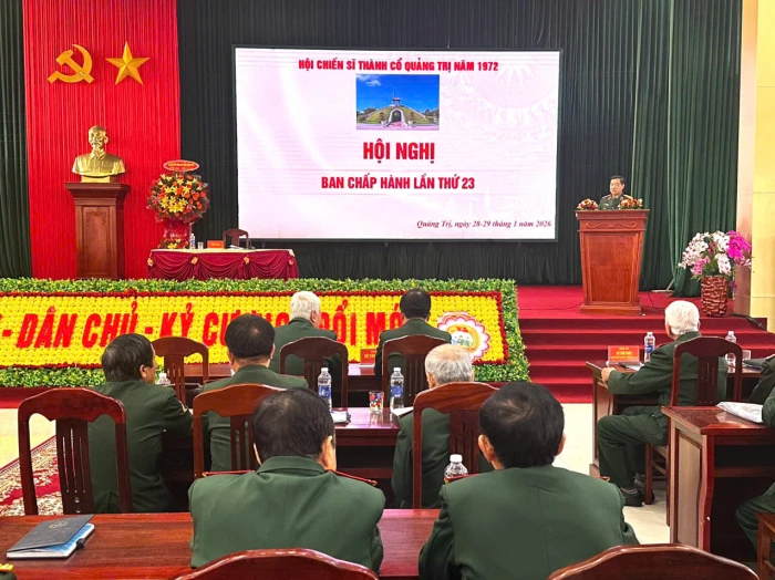 Tiếp tục nâng cao hiệu quả hoạt động Hội Chiến sĩ Thành Cổ Quảng Trị năm 1972