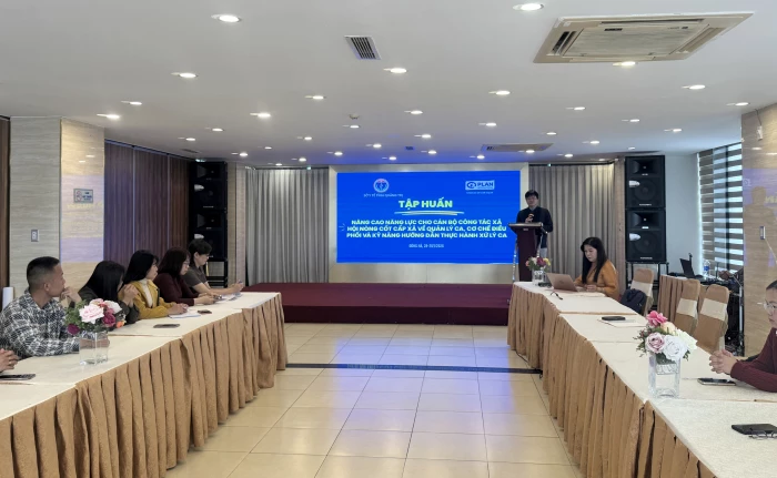 Tập huấn nâng cao năng lực cho cán bộ công tác xã hội về quản lý ca