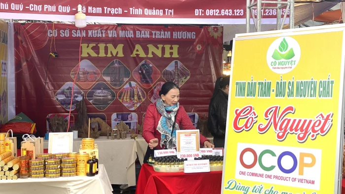 180 gian hàng tham gia Hội chợ Xuân Quảng Trị 2026