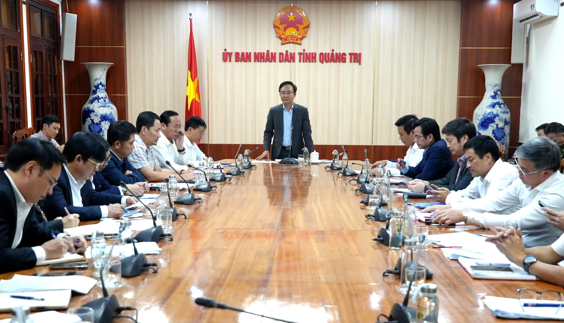 Quang cảnh buổi làm việc - Ảnh: T.Đ