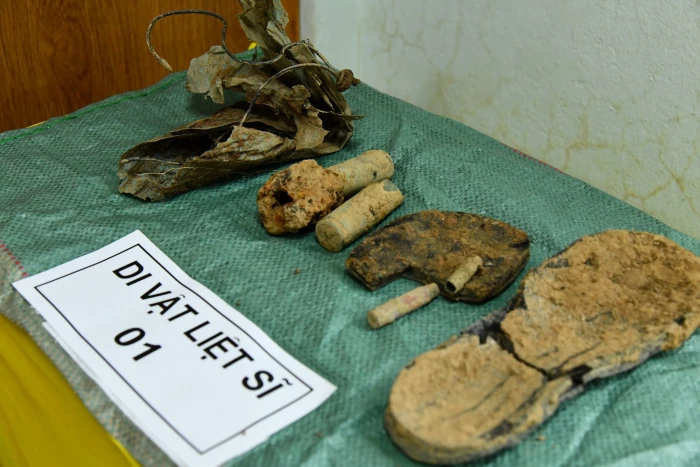 Phát hiện 1 hài cốt liệt sĩ tại vườn nhà dân ở xã Ba Lòng 