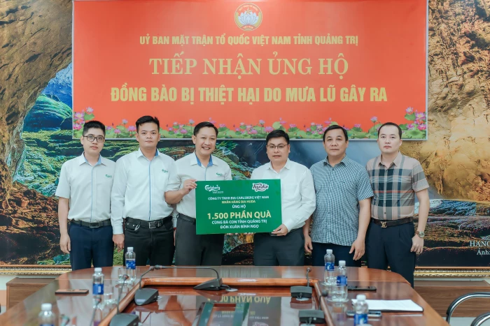 Carlsberg Việt Nam trao 1.500 suất quà Tết cho người dân hoàn cảnh khó khăn