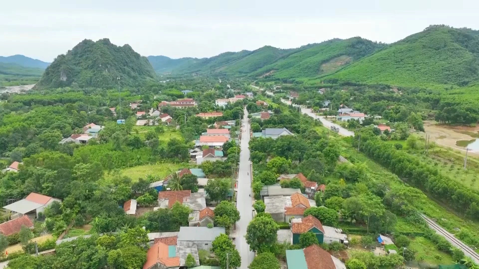 Một góc xã Tuyên Sơn ngày nay - Ảnh: Đ.A