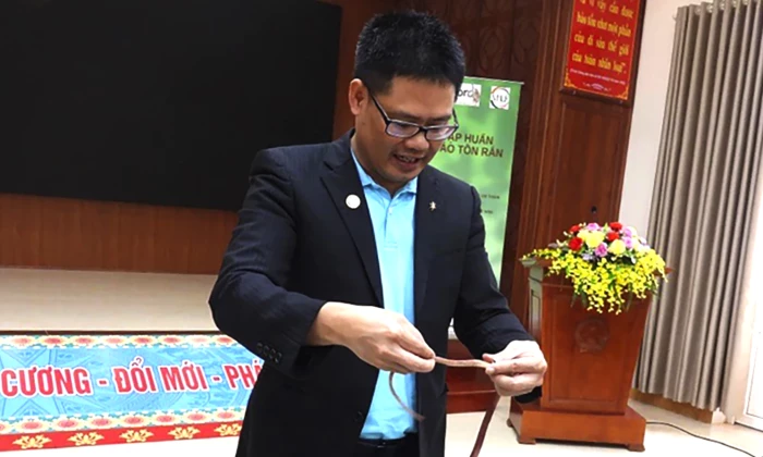 Nâng cao năng lực bảo tồn các loài rắn tại Vườn Quốc gia Phong Nha-Kẻ Bàng