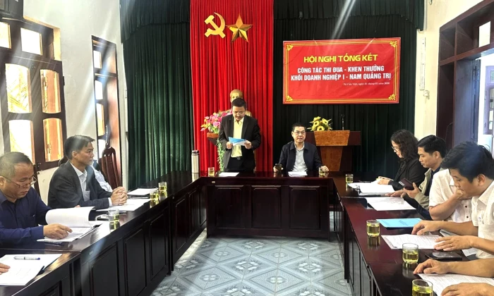 Khối doanh nghiệp I-Nam Quảng Trị tổng kết công tác thi đua-khen thưởng năm 2025