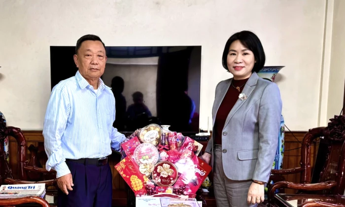 Thăm, chúc Tết các đồng chí nguyên Chủ nhiệm Ủy ban Kiểm tra Tỉnh ủy