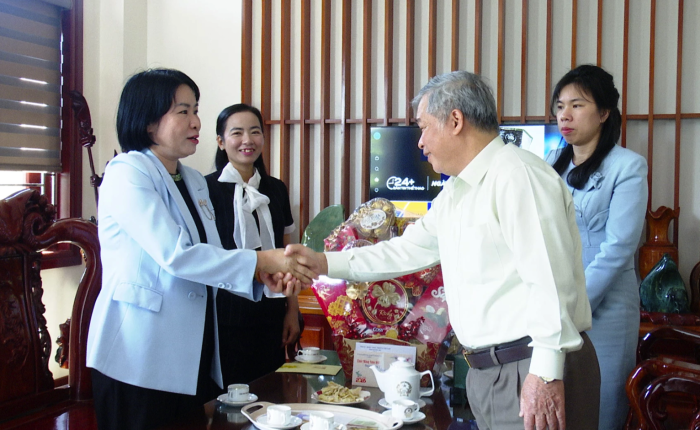 Thăm, chúc Tết các đồng chí nguyên lãnh đạo Ủy ban Kiểm tra Tỉnh ủy