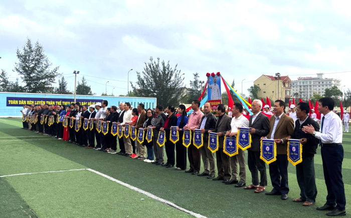 Phường Đồng Hới: Khai mạc Đại hội Thể dục Thể thao lần thứ nhất 