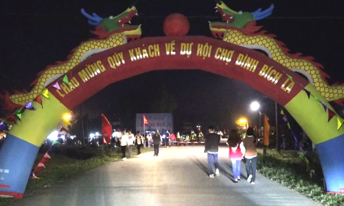 Hội Chợ đình Bích La sẽ diễn ra từ chiều mồng 2 đến trưa mồng 3 Tết Nguyên đán Bính Ngọ