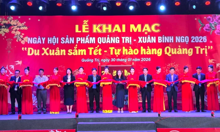 Khai mạc Ngày hội sản phẩm Quảng Trị-Xuân Bính Ngọ 2026