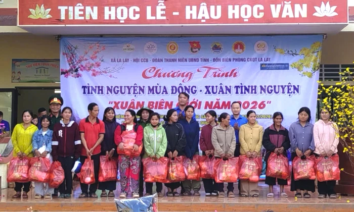 Ấm áp chương trình Tình nguyện mùa Đông-Xuân tình nguyện