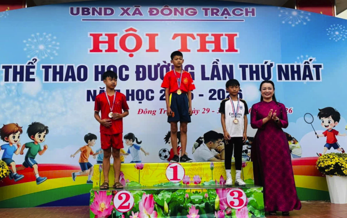 Hội thi Thể thao học đường xã Đông Trạch lần thứ I