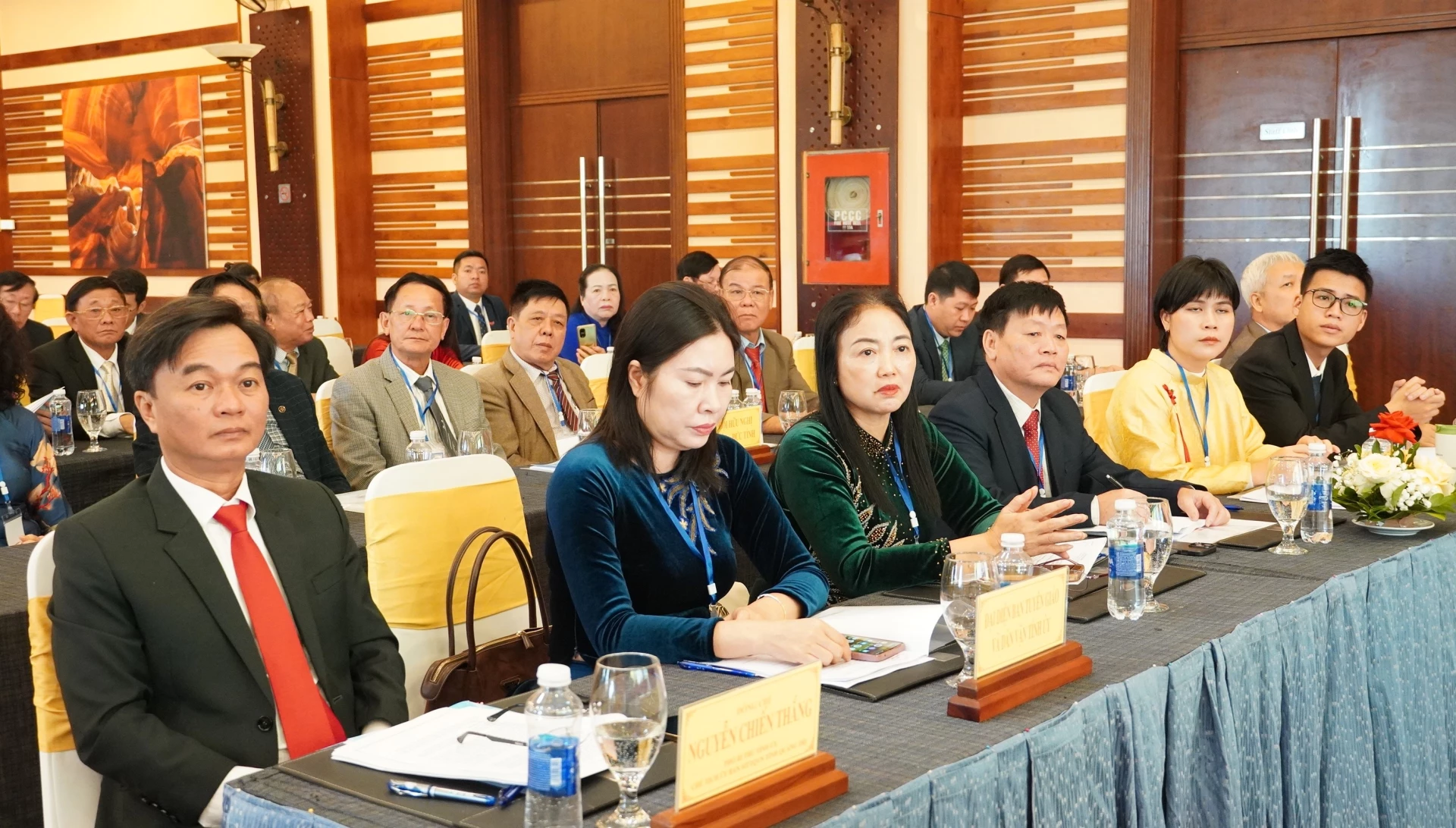 Đại biểu tham dự đại hội - Ảnh: QV