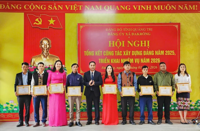 Xã Đakrông: Triển khai công tác xây dựng Đảng năm 2026