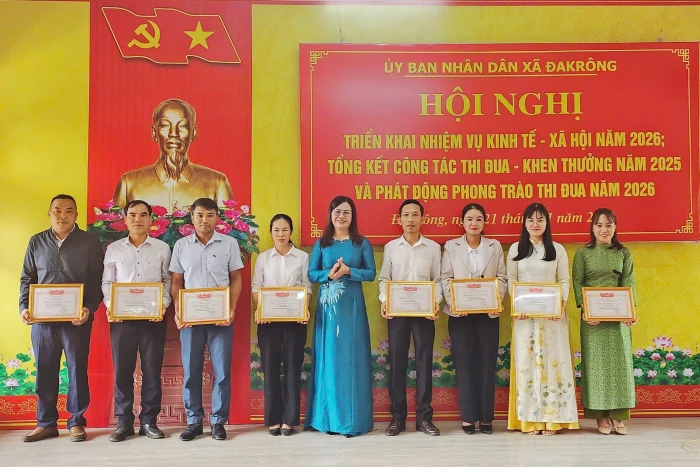 Xã Đakrông: Tập trung nguồn lực thực hiện thắng lợi nhiệm vụ kinh tế-xã hội năm 2026