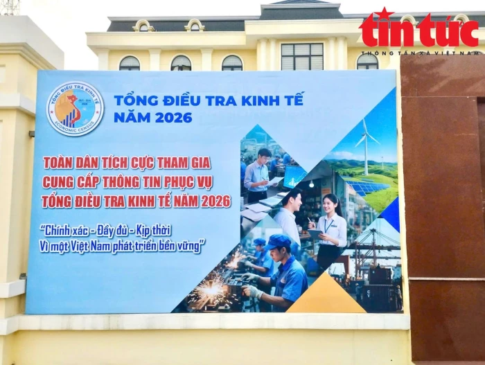 Ra quân tổng điều tra kinh tế năm 2026 trên toàn quốc từ 7/1