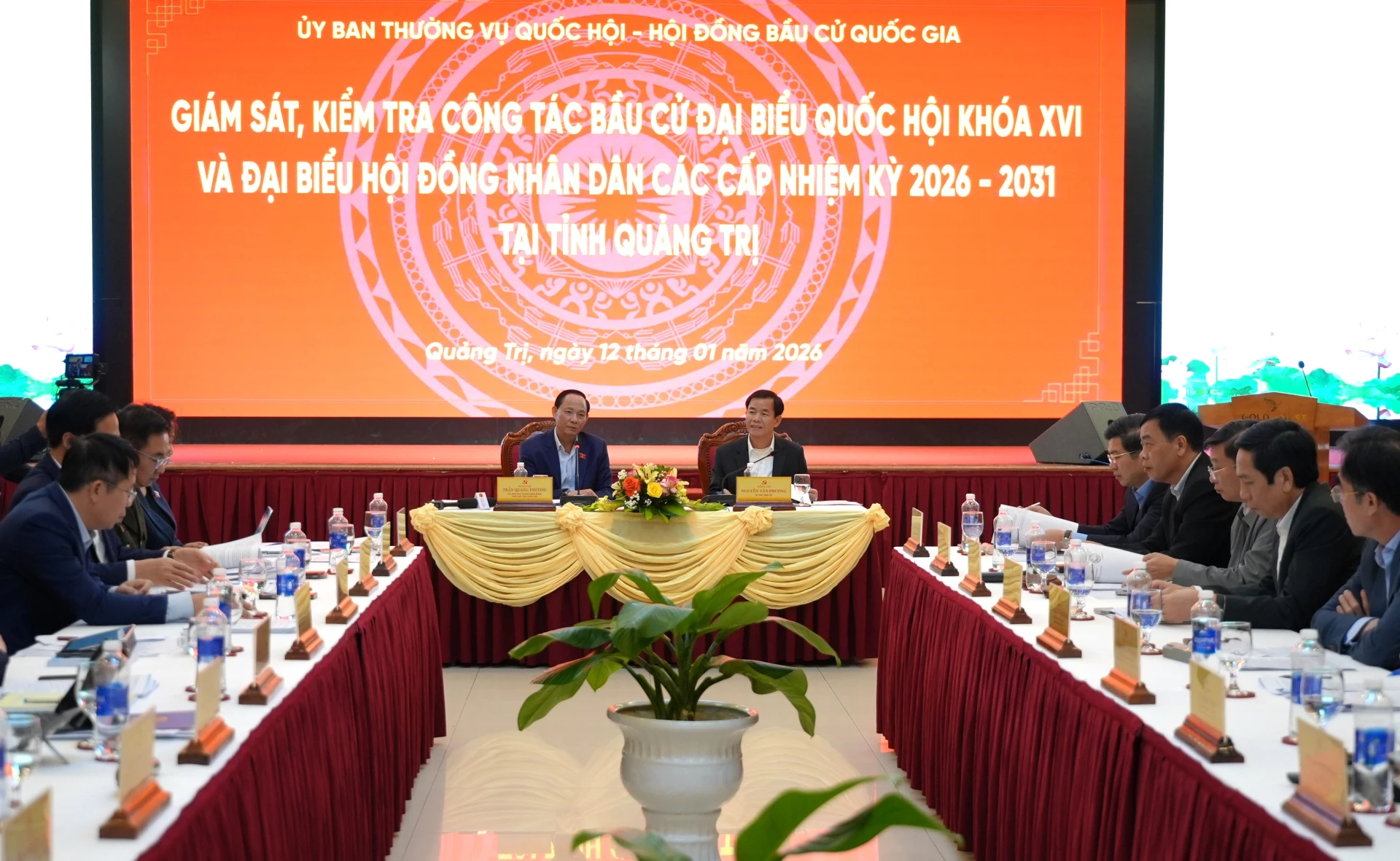 Quang cảnh buổi giám sát, kiểm tra - Ảnh: Trung Đức