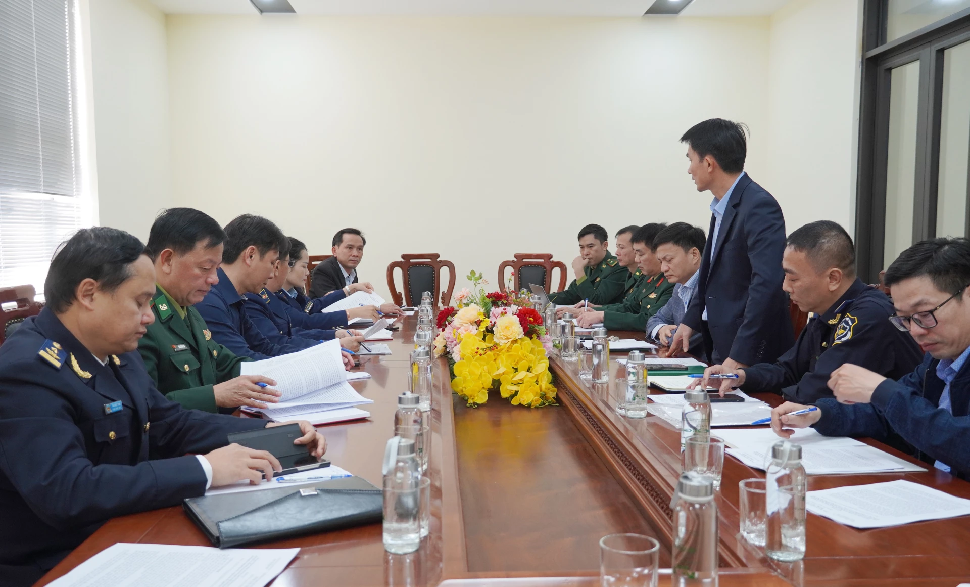  Toàn cảnh buổi làm việc - Ảnh: X.P

