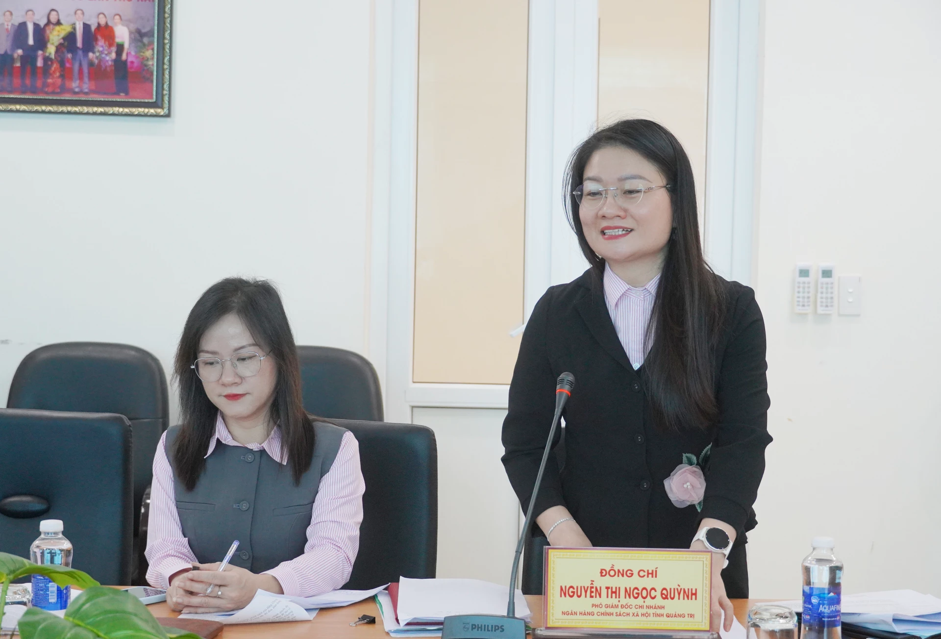 Các đại biểu phát biểu tại hội nghị - Ảnh: X.P