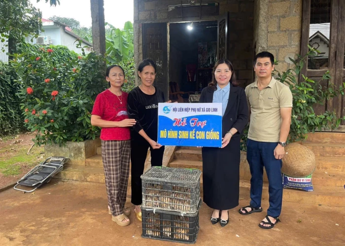 Hỗ trợ sinh kế, giúp phụ nữ vươn lên thoát nghèo