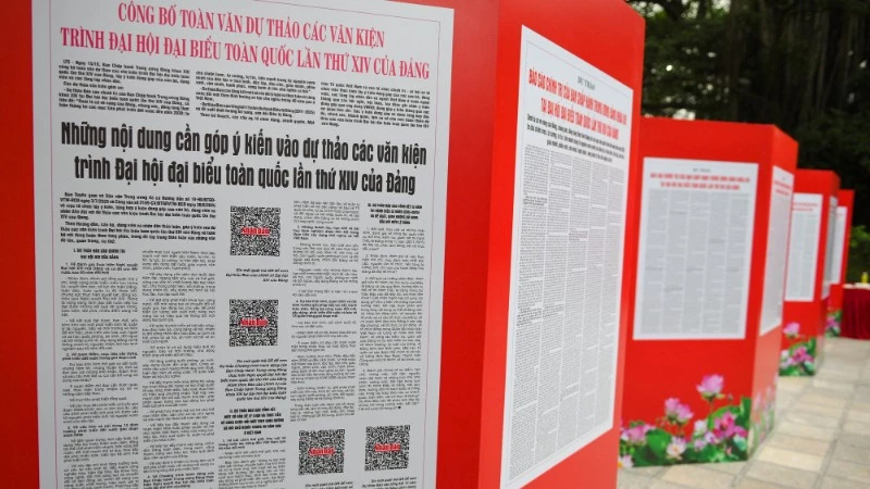 Ngay khi Đảng công bố dự thảo các văn kiện trình Đại hội XIV, các thế lực thù địch, phản động và phần tử cơ hội chính trị lập tức gia tăng sử dụng chiêu bài “góp ý”, “phản biện” để rêu rao những luận điệu không đúng sự thật. (Ảnh: THẾ ĐẠI)
