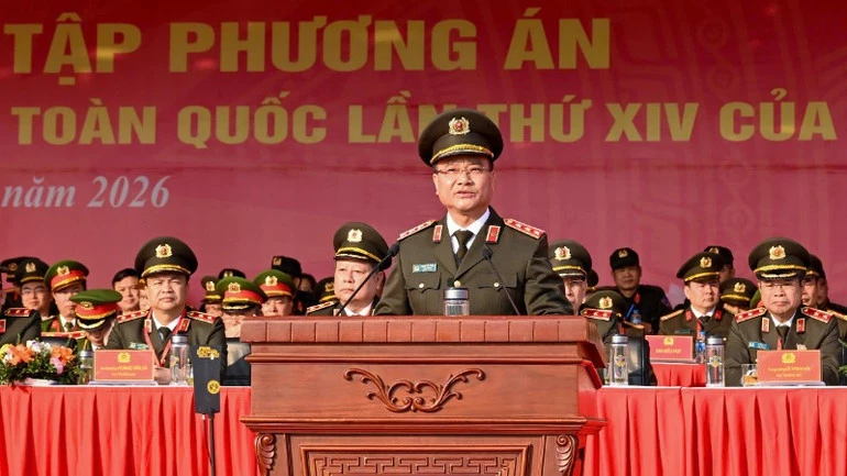 Thứ trưởng Phạm Thế Tùng đã phát lệnh xuất quân và diễn tập các phương án bảo vệ Đại hội XIV của Đảng.