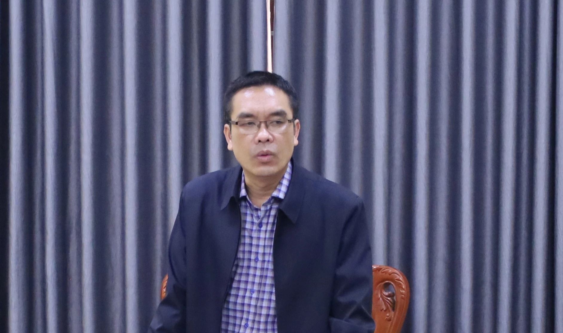 Ông Trần Khánh Linh tin tưởng Đại hội lần thứ XIV của Đảng sẽ thành công tốt đẹp - Ảnh: T.H