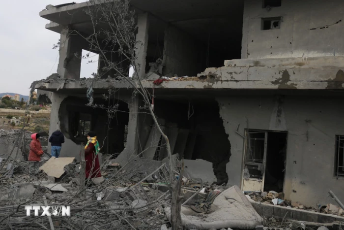 Israel mở đợt không kích mới nhằm vào mục tiêu Hezbollah tại Liban