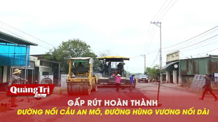 Gấp rút hoàn thành đường nối cầu An Mô, đường Hùng Vương nối dài