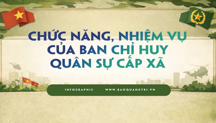 Chức năng, nhiệm vụ của Ban Chỉ huy quân sự cấp xã