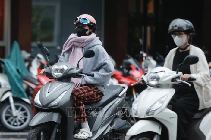 Từ ngày 8-16/1, Bắc bộ và Bắc Trung bộ rét đậm, Nam Trung bộ và Tây Nguyên mưa dông