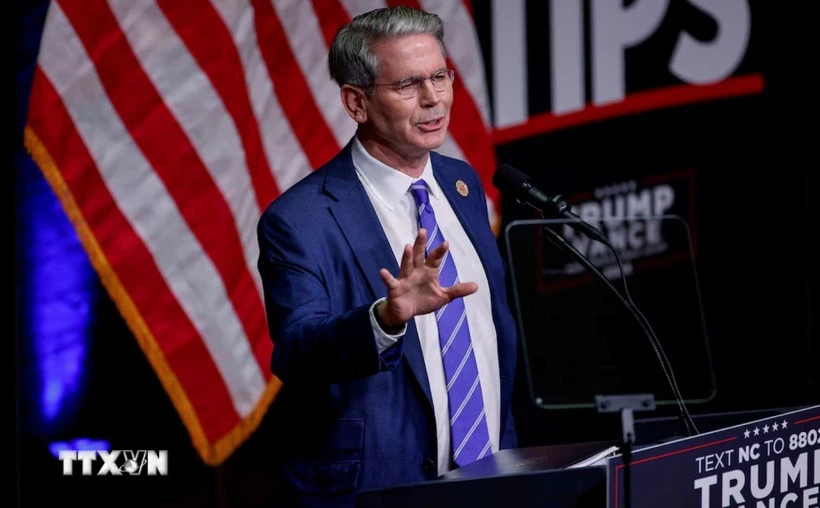 Bộ trưởng Tài chính Mỹ Scott Bessent. (Nguồn: Reuters/TTXVN)